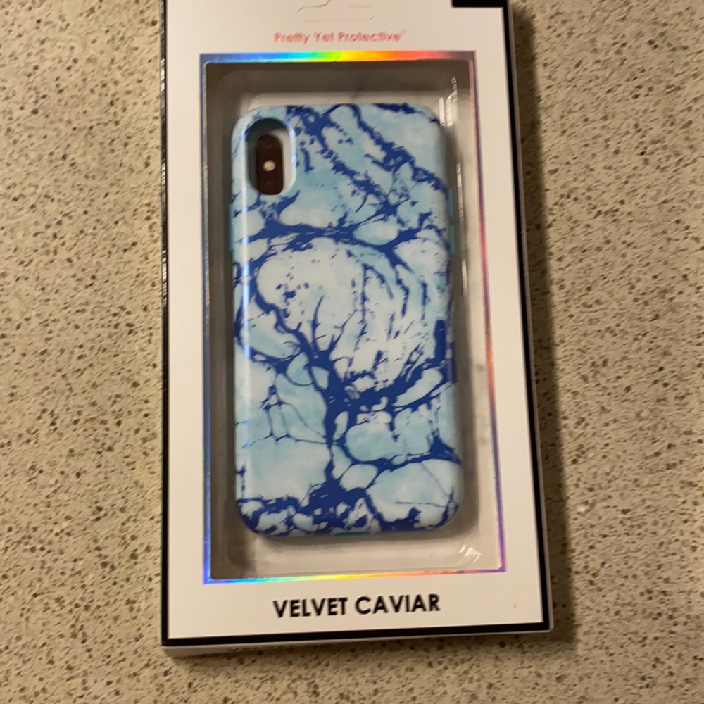 Velvet caviar iPhone X case